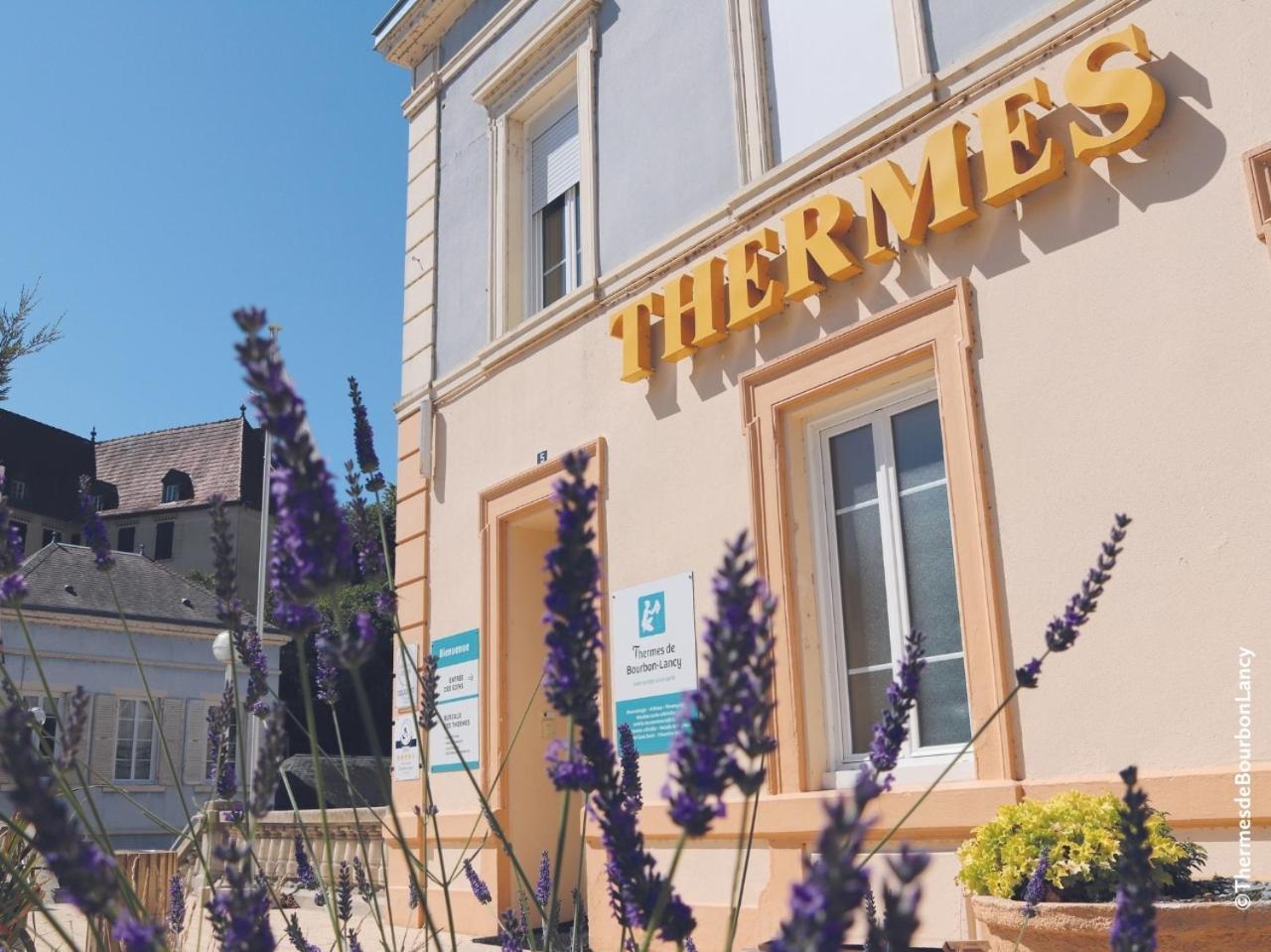 Grand Hotel De Bourbon-Lancy - Spa Et Restaurant - Logis Exteriör bild