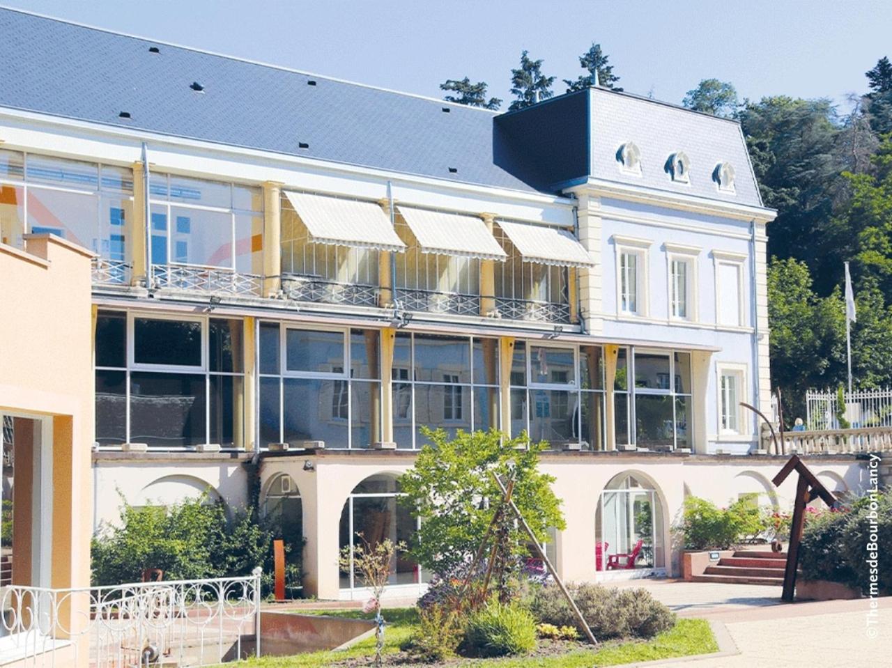 Grand Hotel De Bourbon-Lancy - Spa Et Restaurant - Logis Exteriör bild