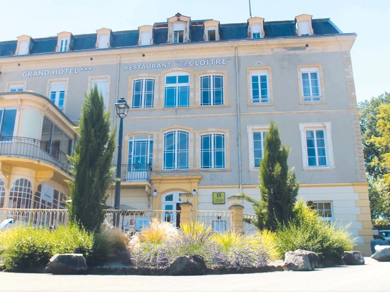 Grand Hotel De Bourbon-Lancy - Spa Et Restaurant - Logis Exteriör bild